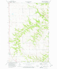 Download a high-resolution, GPS-compatible USGS topo map for Grassy Butte, ND (1977 edition)
