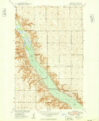 Download a high-resolution, GPS-compatible USGS topo map for Greene, ND (1949 edition)