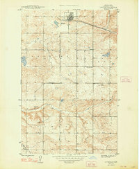 1948 Map of Grenora