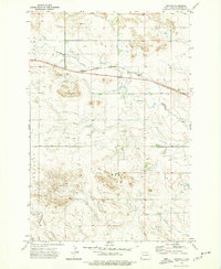 Download a high-resolution, GPS-compatible USGS topo map for Griffin, ND (1977 edition)