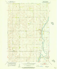 Download a high-resolution, GPS-compatible USGS topo map for Guelph, ND (1956 edition)