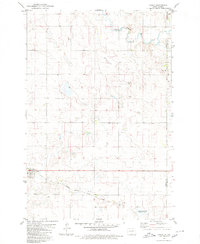 Download a high-resolution, GPS-compatible USGS topo map for Hague, ND (1980 edition)