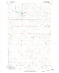 Download a high-resolution, GPS-compatible USGS topo map for Halliday, ND (1977 edition)