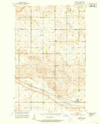 Download a high-resolution, GPS-compatible USGS topo map for Hamberg, ND (1953 edition)