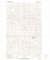 Download a high-resolution, GPS-compatible USGS topo map for Hampden, ND (1972 edition)