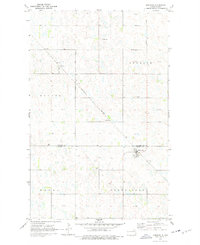 Download a high-resolution, GPS-compatible USGS topo map for Hampden, ND (1978 edition)