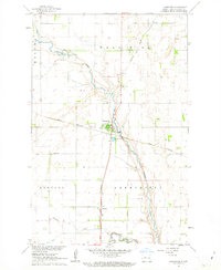 Download a high-resolution, GPS-compatible USGS topo map for Hannaford, ND (1963 edition)