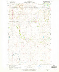 Download a high-resolution, GPS-compatible USGS topo map for Hannover NE, ND (1969 edition)