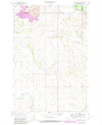 Download a high-resolution, GPS-compatible USGS topo map for Hannover NE, ND (1980 edition)