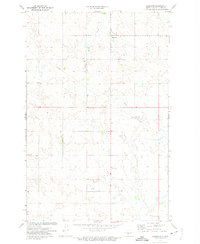 Download a high-resolution, GPS-compatible USGS topo map for Hannover, ND (1975 edition)