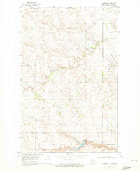Download a high-resolution, GPS-compatible USGS topo map for Hansboro, ND (1972 edition)