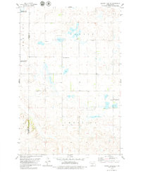 Download a high-resolution, GPS-compatible USGS topo map for Harriet Lake SE, ND (1979 edition)