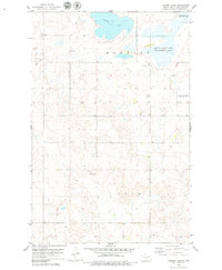 Download a high-resolution, GPS-compatible USGS topo map for Harriet Lake, ND (1979 edition)