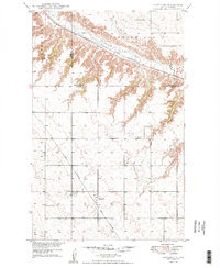 Download a high-resolution, GPS-compatible USGS topo map for Hartland, ND (1949 edition)