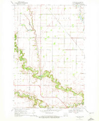 Download a high-resolution, GPS-compatible USGS topo map for Hatton SW, ND (1972 edition)