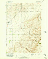 Download a high-resolution, GPS-compatible USGS topo map for Havana, ND (1957 edition)