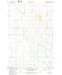 preview thumbnail of historical topo map of Stutsman County, ND in 1978