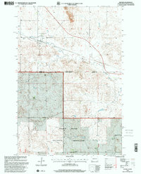 Download a high-resolution, GPS-compatible USGS topo map for Haynes, ND (2001 edition)