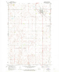 Download a high-resolution, GPS-compatible USGS topo map for Hazelton, ND (1973 edition)