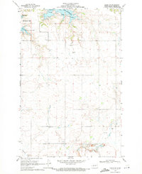 Download a high-resolution, GPS-compatible USGS topo map for Hazen NW, ND (1971 edition)
