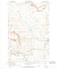Download a high-resolution, GPS-compatible USGS topo map for Hazen West, ND (1969 edition)