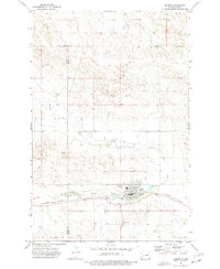 Download a high-resolution, GPS-compatible USGS topo map for Hebron, ND (1977 edition)