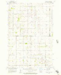 Download a high-resolution, GPS-compatible USGS topo map for Hecla NE, ND (1957 edition)