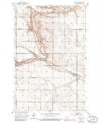 Download a high-resolution, GPS-compatible USGS topo map for Heimdal, ND (1986 edition)