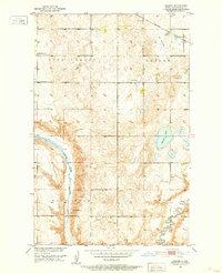 Download a high-resolution, GPS-compatible USGS topo map for Hesper, ND (1953 edition)