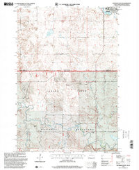 Download a high-resolution, GPS-compatible USGS topo map for Hettinger South, ND (2001 edition)