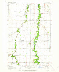 Download a high-resolution, GPS-compatible USGS topo map for Hickson, ND (1963 edition)