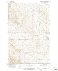 Download a high-resolution, GPS-compatible USGS topo map for Horse Creek School, ND (1975 edition)