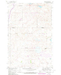 preview thumbnail of historical topo map of Burleigh County, ND in 1960