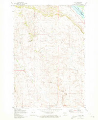 Download a high-resolution, GPS-compatible USGS topo map for Huff, ND (1973 edition)