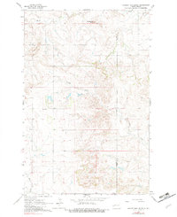 Download a high-resolution, GPS-compatible USGS topo map for Hungry Man Butte, ND (1982 edition)