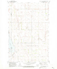 preview thumbnail of historical topo map of Towner County, ND in 1971