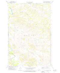 Download a high-resolution, GPS-compatible USGS topo map for Ice Box Canyon, ND (1977 edition)