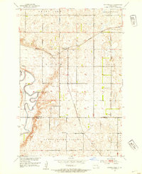 Download a high-resolution, GPS-compatible USGS topo map for Independence, ND (1954 edition)