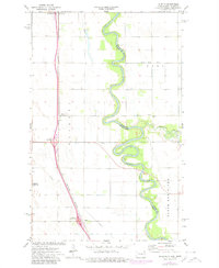Download a high-resolution, GPS-compatible USGS topo map for Joliette, ND (1980 edition)