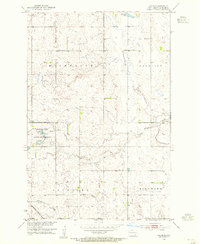 preview thumbnail of historical topo map of LaMoure County, ND in 1953