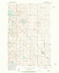 Download a high-resolution, GPS-compatible USGS topo map for Jud, ND (1955 edition)