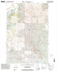 Download a high-resolution, GPS-compatible USGS topo map for Juniper Spur, ND (2001 edition)