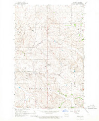 Download a high-resolution, GPS-compatible USGS topo map for Keene, ND (1966 edition)