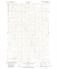 Download a high-resolution, GPS-compatible USGS topo map for Keever Butte, ND (1977 edition)