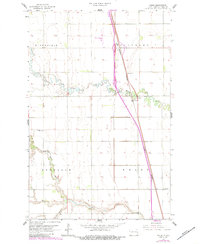 Download a high-resolution, GPS-compatible USGS topo map for Kelso, ND (1984 edition)
