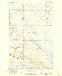 Download a high-resolution, GPS-compatible USGS topo map for Kief, ND (1959 edition)