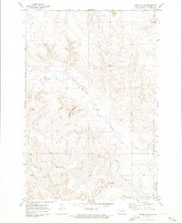 Download a high-resolution, GPS-compatible USGS topo map for Kiefer Buttes, ND (1973 edition)