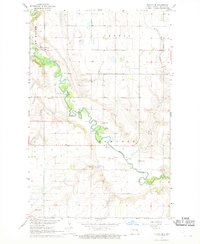Download a high-resolution, GPS-compatible USGS topo map for Kloten SE, ND (1969 edition)