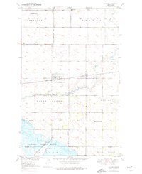 Download a high-resolution, GPS-compatible USGS topo map for Kramer, ND (1976 edition)