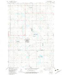 Download a high-resolution, GPS-compatible USGS topo map for Kulm, ND (1983 edition)